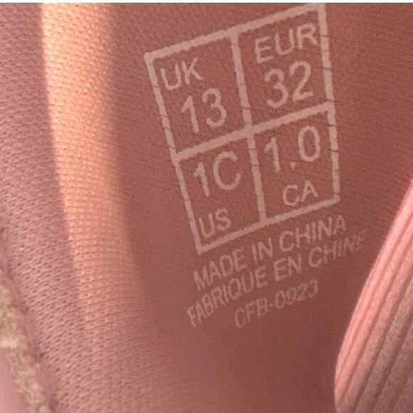 Puma Cool Cat 2.0 Pink Rose Padded Slides girls sz 13 - Picture 5 of 5